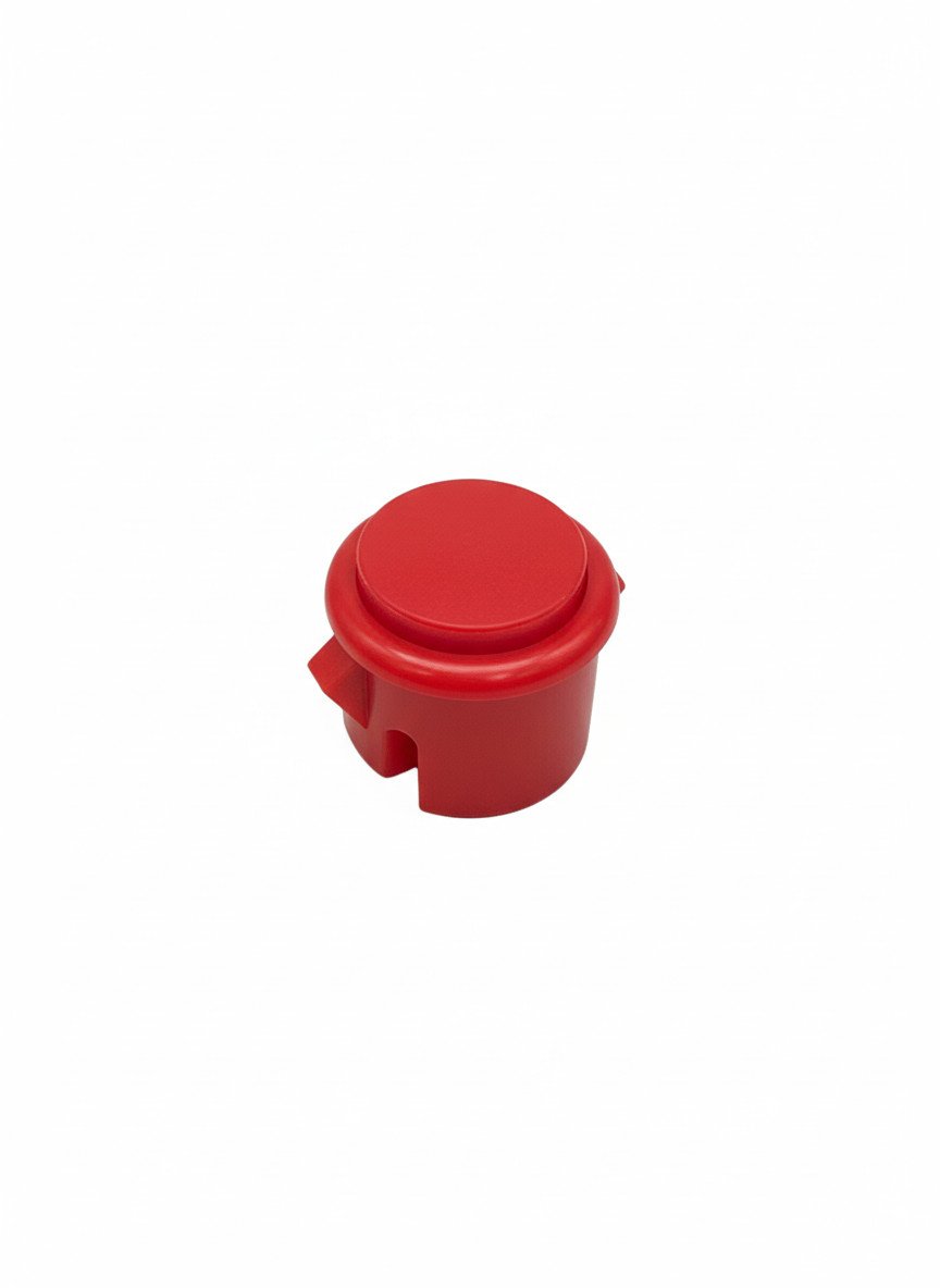 Botão Arcade Vermelho 30mm