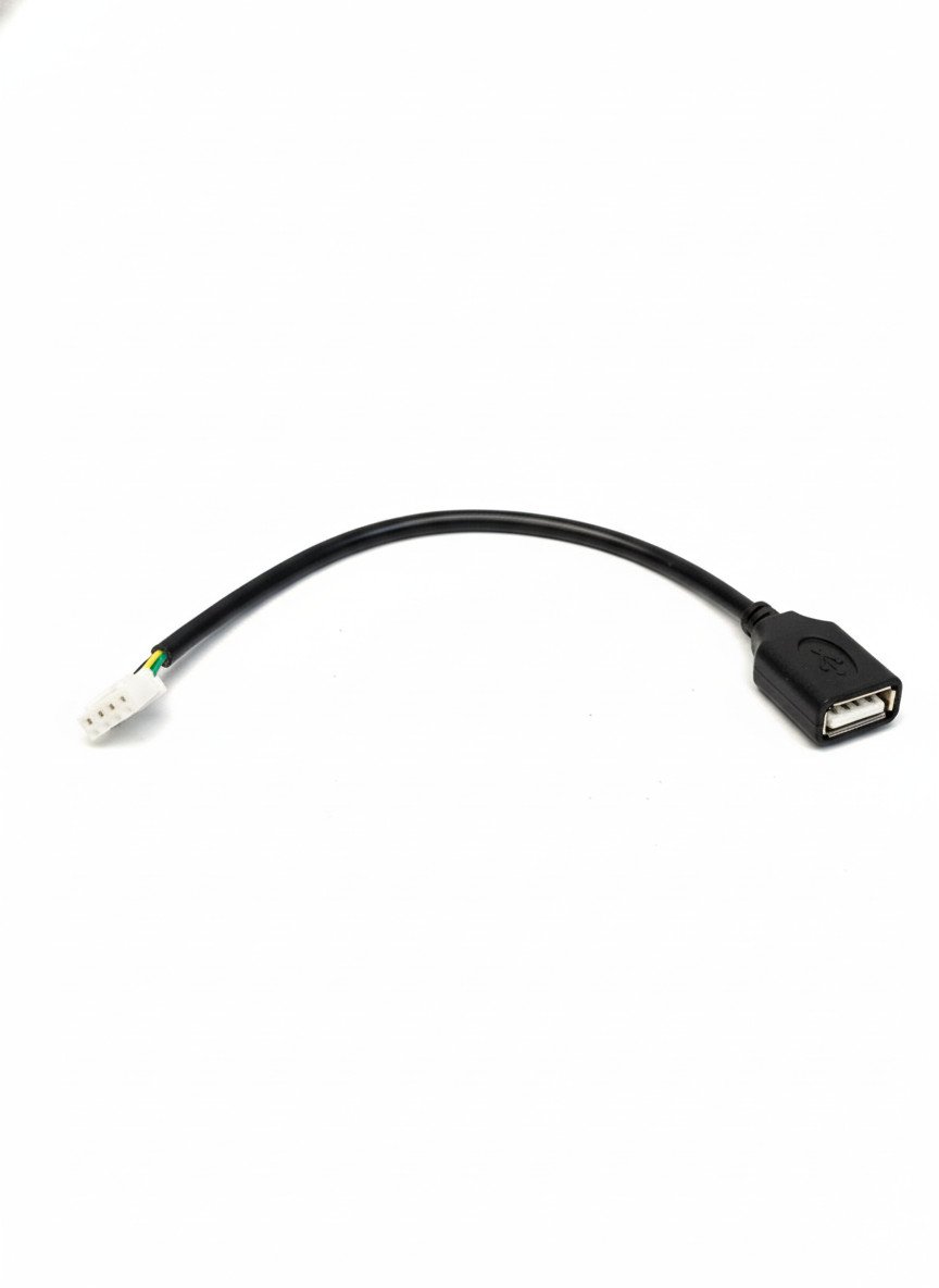 Cabo Adaptador Extensor USB Fêmea Para Pinagem Interna JST 4