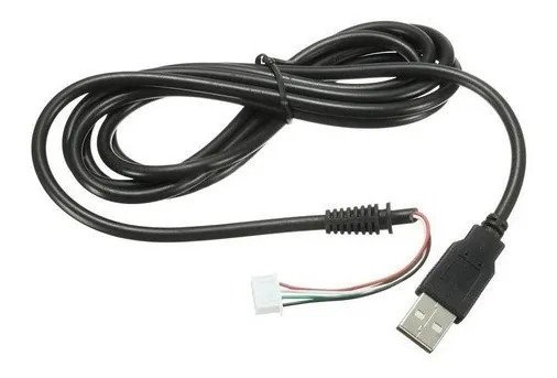 Cabo USB Placa Zero Delay Arcade Reposição 1.8m 4 Pinos