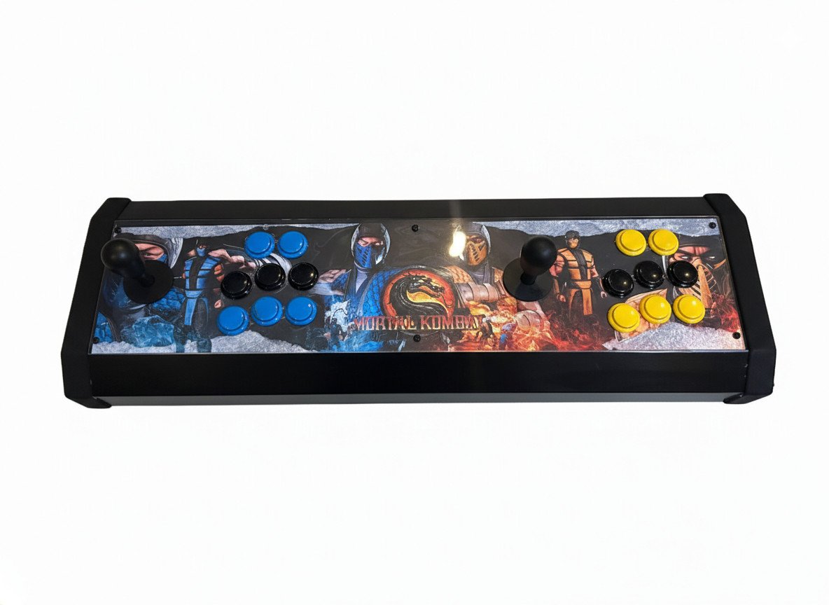 Controle Arcade Duplo Ultra Zero Delay Mortal Kombat Premium